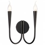 368-021-02 VELANTE Классический стиль светильник настенный, E14, 2x40W