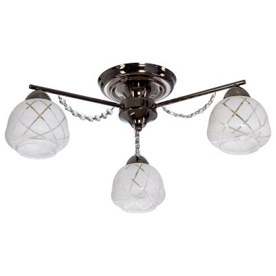 Потолочный светильник Экономсвет 36874/3AN WT CL