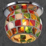 Встраиваемый светильник стиля тиффани Novotech 369464 VITRAGE