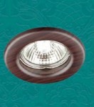 Встраиваемый неповоротный светильник Novotech 369715 WOOD