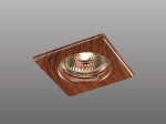 Встраиваемый неповоротный светильник Novotech 369717 WOOD
