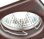 Встраиваемый неповоротный светильник Novotech 369718 WOOD