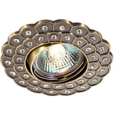 

Точечный встраиваемый светильник Novotech 369824 FLOWER, 369824