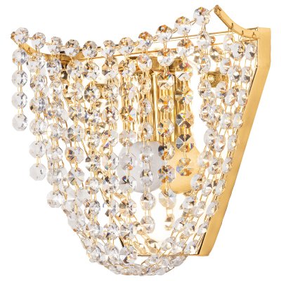 Светильник бра с хрусталем Экономсвет 371/1wFGD