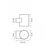 Светильник светодиодный уличный настенный Lightstar 371592 Paro