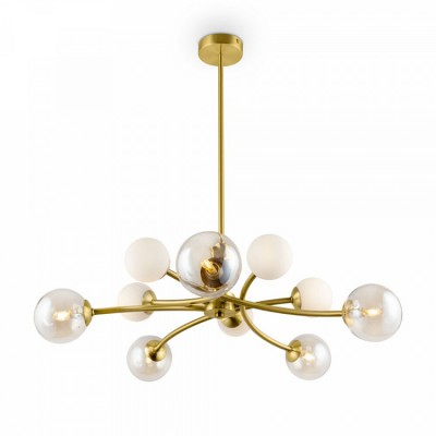 Люстра на штанге Freya FR5116PL-10BS Bethany