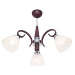 Светильник ЭкономСвет 3739/3CR+BR WT