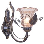 Светильник бра классическое Экономсвет 37423/1wBK BN