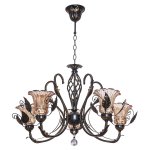 Светильник ЭкономСвет 37423/5BK BN