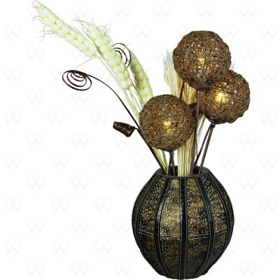 Настольная лампа Mw light 376030703 Ротанг