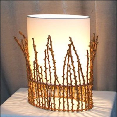 Настольная лампа Mw light 376031701 Ротанг