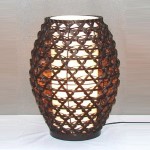 Настольная лампа Mw light 376031801 Ротанг