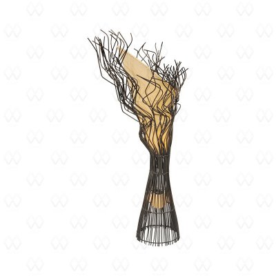 Напольный/Наземный светильник Mw light 376042902 Ротанг