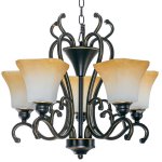 Люстра классическая Экономсвет 3765/5BR BN