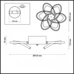Люстра потолочная Lumion 3772/57CL MIRANDA
