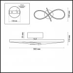 Светильник настенный бра Lumion 3773/13WL LANE