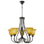 Светильник ЭкономСвет 3778/5BR BN