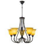 Светильник ЭкономСвет 3778/5BR BN