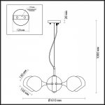 Люстра Lumion 3784/5 SOPHIE