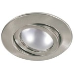 Paulmann 3784 3784  светильник встр. NP базовый набор поворот. Max.60W E14 51мм железо шероховатое