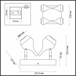 Светильник потолочный Odeon light 3819/32CL JOLIE