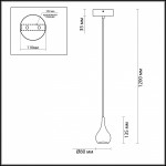 Подвесной светильник Odeon light 3823/8L JOLIE