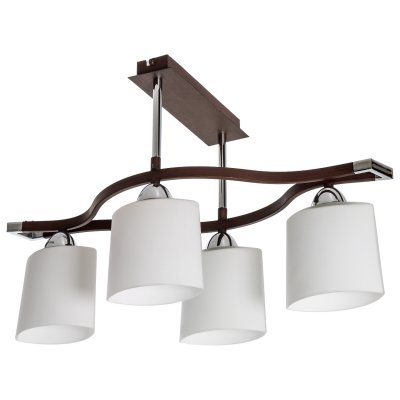 Светильник ЭкономСвет 3831A/4CR+WENGUE MK