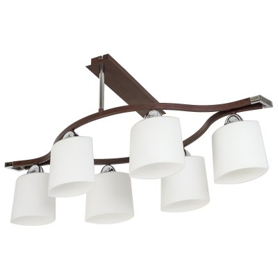 Светильник ЭкономСвет 3831A/6CR+WENGUE MK