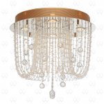 Хрустальная подвесная люстра Mw light 384014305 Каскад