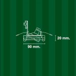 Встраиваемый светильник Martinez Y Orts 3873/1X D-4