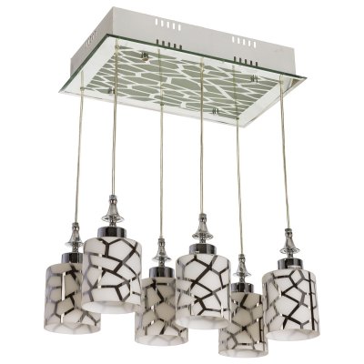 Светильник ЭкономСвет 387X/6CR WT