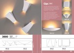 Настенный гипсовый светильник Odeon light 3880/1W GIPS