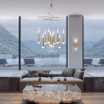 Подвесной светильник Odeon light 3891/70LG VIVAT