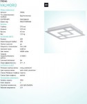 Светодиодный настенно-потолочный светильник Eglo 39046 VALMORO