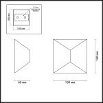 Настенный светильник Odeon light 3907/10WL TIBRO