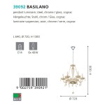 Люстра Eglo 39092 BASILANO