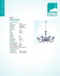 Люстра Eglo 39118 FALCADO