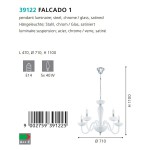 Люстра Eglo 39122 FALCADO 1
