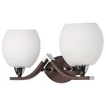 Настенный светильник Экономсвет 3915/2wCR+BR MK