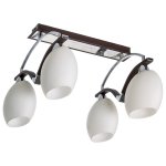 Светильник ЭкономСвет 3915/4CR+BR WT