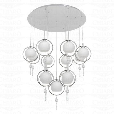 Люстра с пультом Chiaro 392010913 Фьюжен Люстра с пультом Chiaro 392010913 Фьюжен