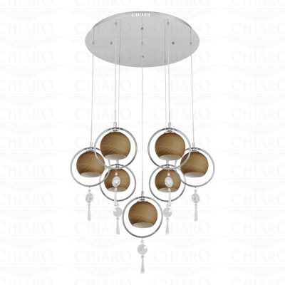 Люстра с пультом Chiaro 392011407 Фьюжен Люстра с пультом Chiaro 392011407 Фьюжен