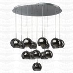 Люстра с пультом Chiaro 392013516 Фьюжен