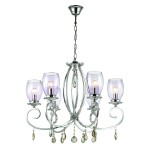 Люстра подвесная Odeon light 3923/6 MAGENTA