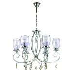 Люстра подвесная Odeon light 3923/6 MAGENTA