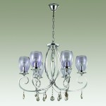 Люстра подвесная Odeon light 3923/6 MAGENTA