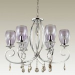 Люстра подвесная Odeon light 3923/6 MAGENTA