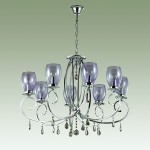 Люстра Odeon light 3923/8 MAGENTA