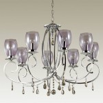 Люстра Odeon light 3923/8 MAGENTA