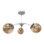 Люстра современная Экономсвет 39266/3WT+ZAB AMB